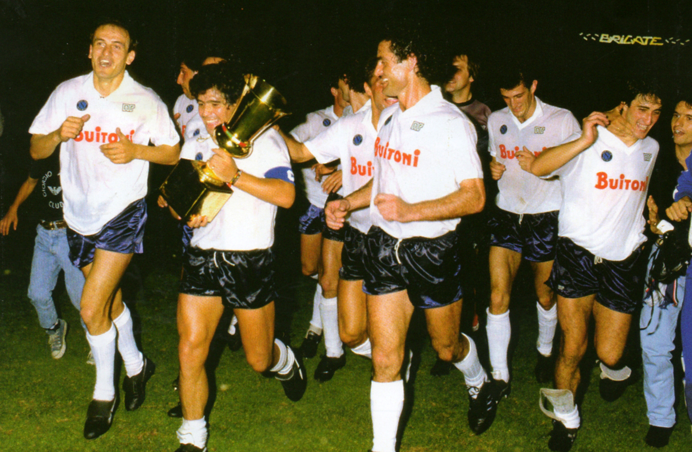 Napoli History coppa italia 198687